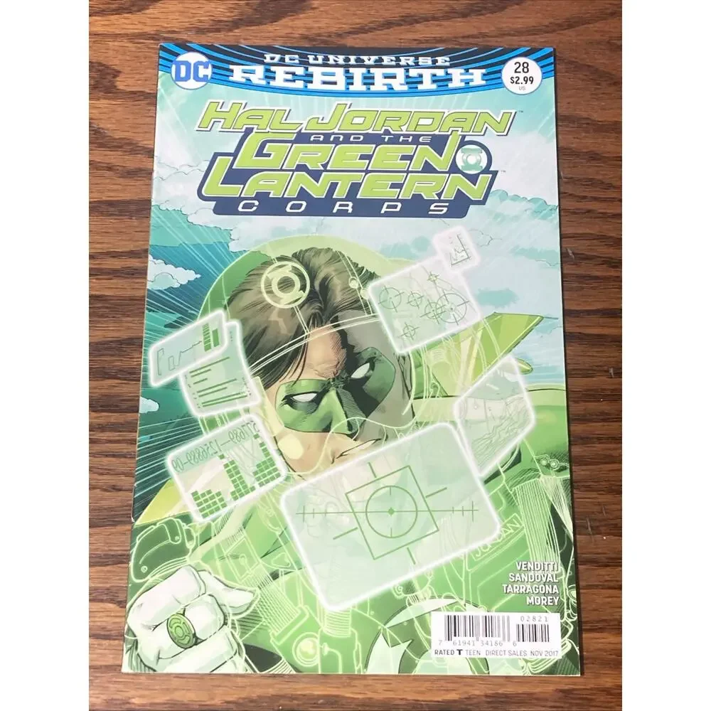 DC Comics Hal Jordan and the Green Lantern Corps #28 2017 Venditti